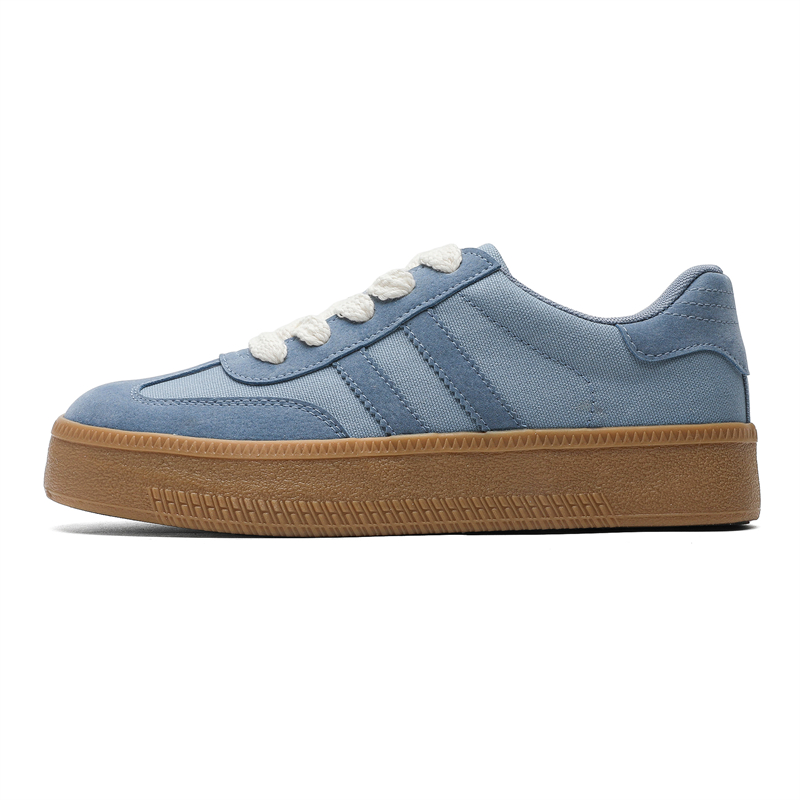 Best-selling Classic Designer Lace-up Round Non-slip Flat Outdoor Skateboard Shoes for Men