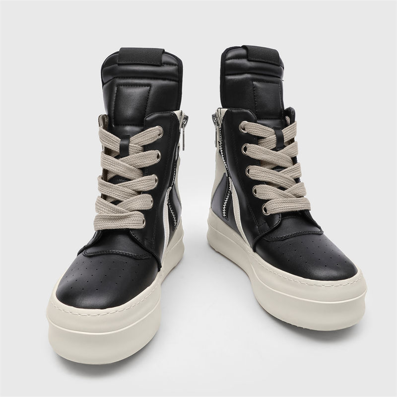 Unisex Premium Durable Material Designer Sneakers Customized Logo Breathable High Top Walking Shoes for Spring Winter Fashion