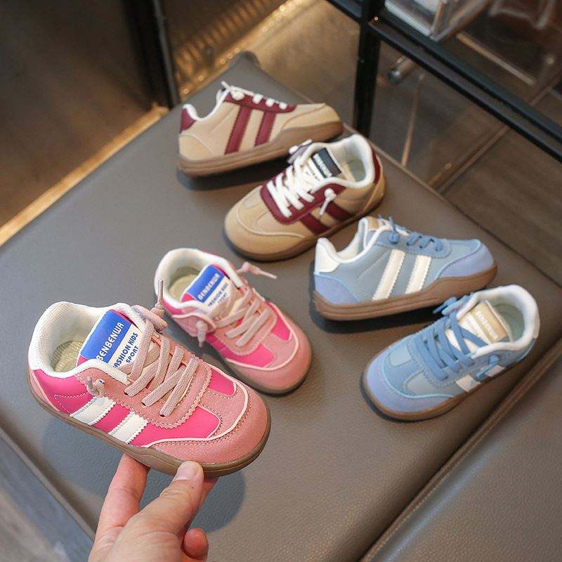 1 1 Children's Sports Shoes 2025 Spring and Autumn New Children's Fashion Classic Casual Shoes Soft Soles All Match