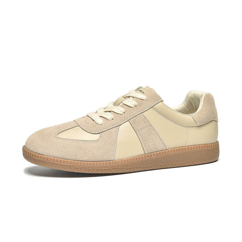 OEM Men's Custom Logo Skateboard Shoes Trendy High Quality Walking Sneakers Breathable Lightweight Spring Autumn Anti-Slip