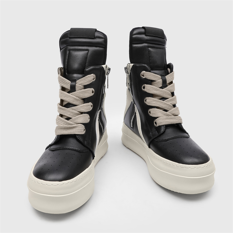 Unisex Premium Durable Material Designer Sneakers Customized Logo Breathable High Top Walking Shoes for Spring Winter Fashion